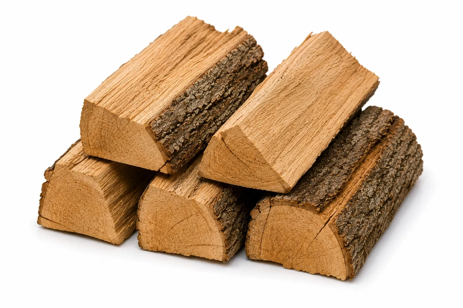 Bûches 25 cm — bois sec Chevru Bois